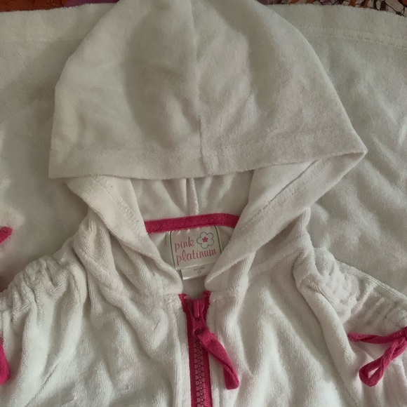 Terry Cloth material coverup-size 3T - Picture 2 of 4